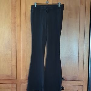 Kenar Black Pull On Flare Pants Small